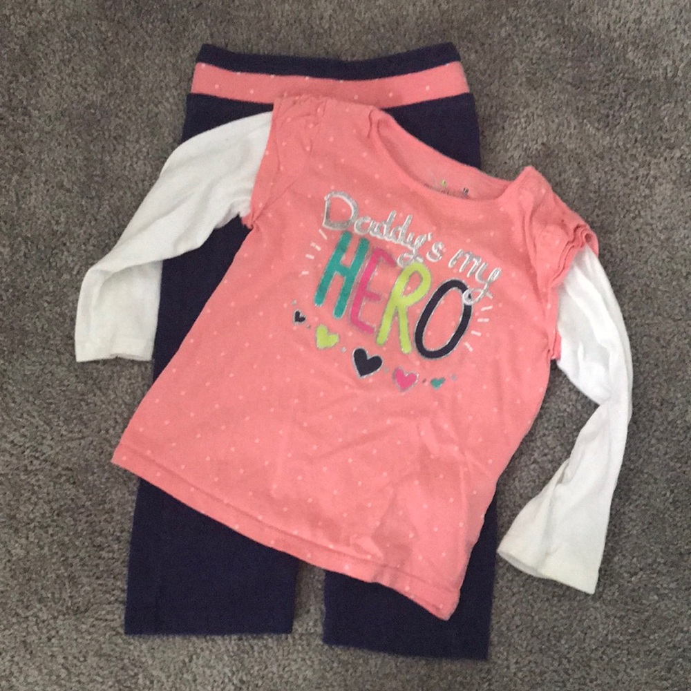 Jumping Beans 18 month daddy is my hero set!